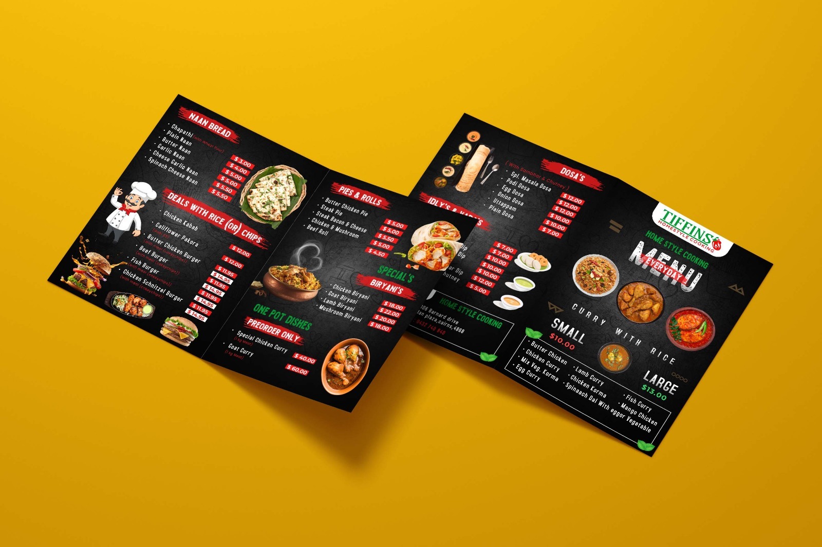 Menu design 9 by Brandingo